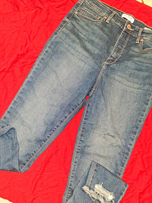 Sofia Jeans by Sofia Vergara Women's Blue Denim Ankle Jeans 6 5-Pocket