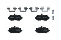 Kamoka Bremsbelagsatz Scheibenbremse JQ1012714 FüR W168 Klasse Mercedes 140 168