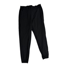 Athleta Pants Womens 4P Petite Black Textured Brooklyn Jogger Pull On J2E