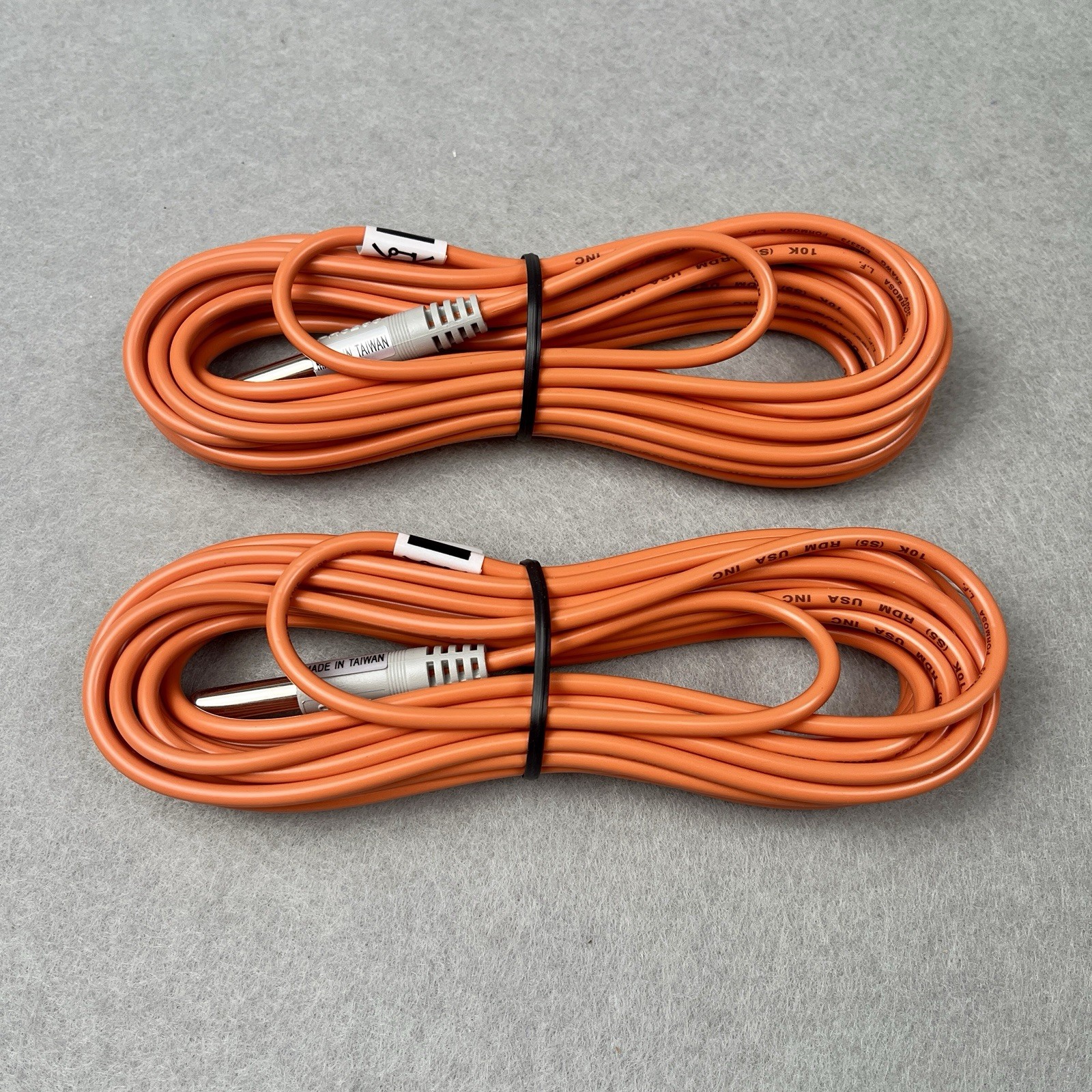 2-PACK RDM PR0250 10K 10K2 Defrost Termination Air Probe Sensor 20ft Orange