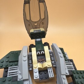 LEGO Star Wars 9494 Obi-Wan's Jedi Interceptor - DARK GREEN Partial Incomplete