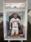 2025 topps silver pack mike trout PSA 10 chrome promo POP 21
