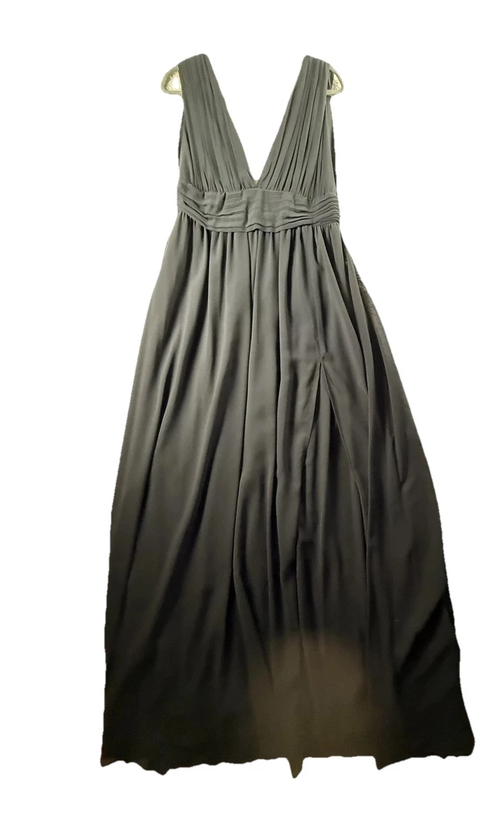 aje behold maxi dress blue Behold Maxi Dress