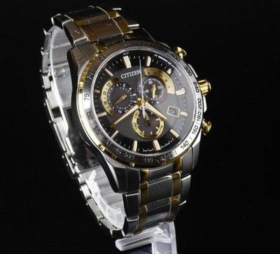 #ad Citizen Eco Drive BN0269 50W Chronograph Watch Used $282.64