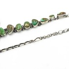 Michael & Rosita Calladitto Signed Navajo Sterling Turquoise Necklace #S5308-3 — photo 5