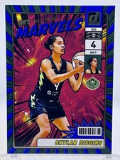 2025 Panini Donruss WNBA - Net Marvels Skylar Diggins-Smith #13 Press Proof Blue
