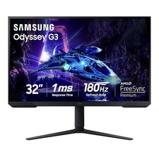 Samsung 32-Inch Odyssey G3 (G30D) 1ms 180Hz FHD Gaming Monitor LS32DG302ENXZA