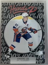2021-22 Upper Deck Hundo P #HP24 Anders Lee Islanders