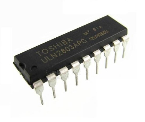 10PIÈCES ULN2803APG ULN2803 DIP-18 DARLINGTON BAIES TOSHIBA IC NEUF - Photo 1 sur 1