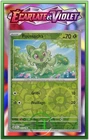Poussacha Reverse - EV1:Écarlate et Violet - 013/198 - Carte Pokémon FR Neuve