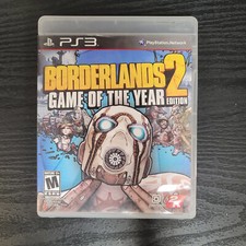 Borderlands 2 Game of the Year Sony Playstation 3 PS3 Complete in Great Shape