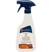 Guardsman Lemon Fresh Anytime Clean & Polish for Wood Furniture, 16 oz.