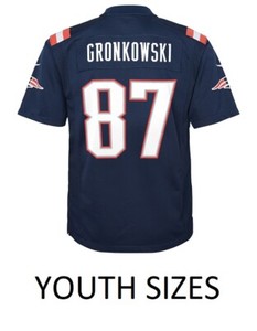 Rob Gronkowski New England Patriots Nike Youth Boys Color Rush Game Jersey Navy Ebay