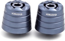 Contrappesi Manubrio Evotech Kawasaki Z 750 Z750 R 2009 2010 2011 2012 2013 2014