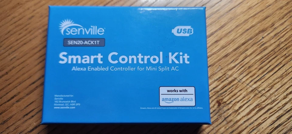 Senville Smart Control Kit SEN20-ACK1T Alexa Enabled Controller for Mini Split
