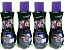 LOT 4 x CRYSTAL LAVENDER LAUNDRY FRAGANCE ENHANCER IN WASH SCENT BOOSTER 12 OzEa