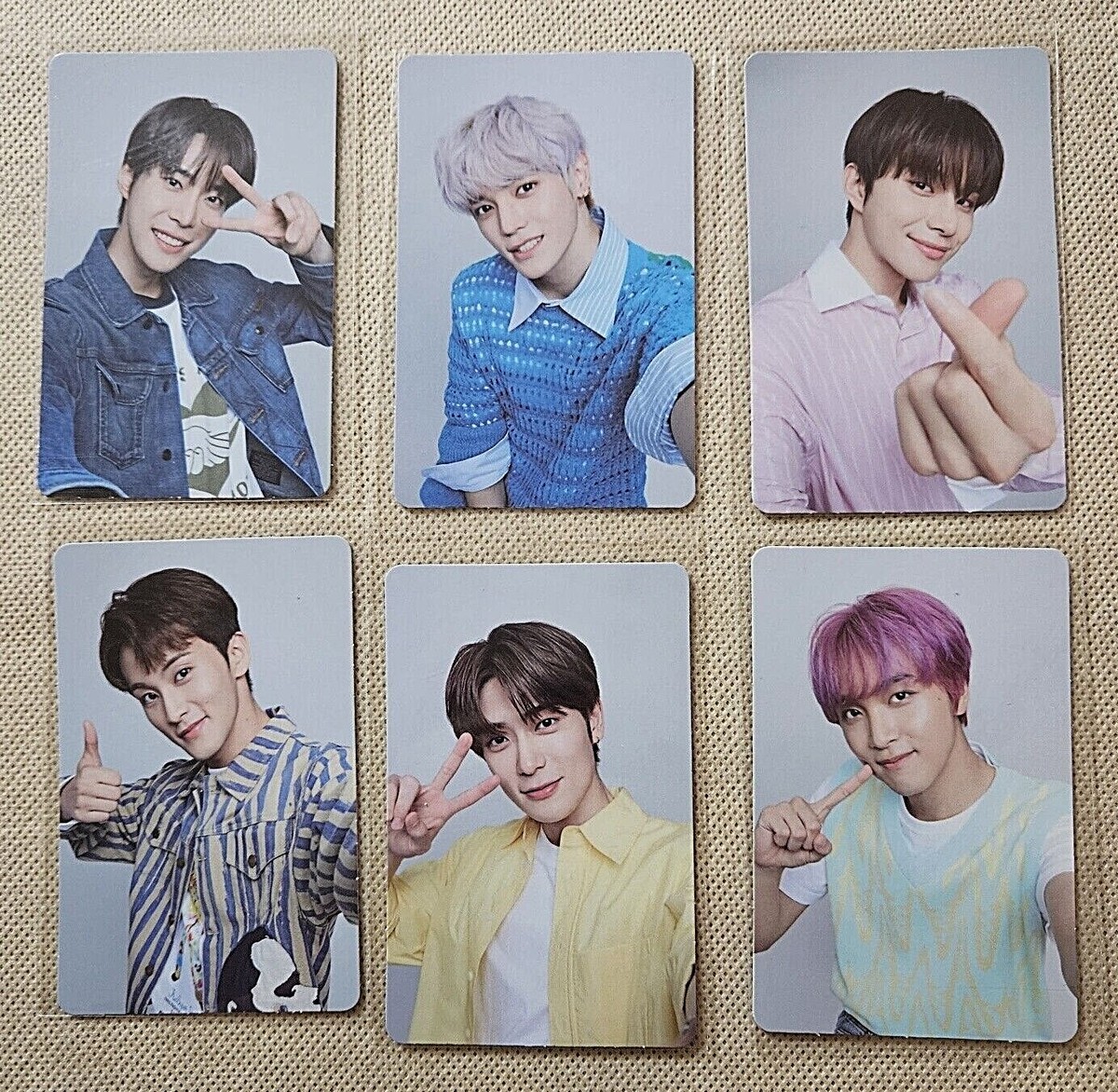 NCT127nature republic ネイリパトレカ NCT 127 X NATURE REPUBLIC OFFICIAL 2023 SELFIE PHOTOCARD K
