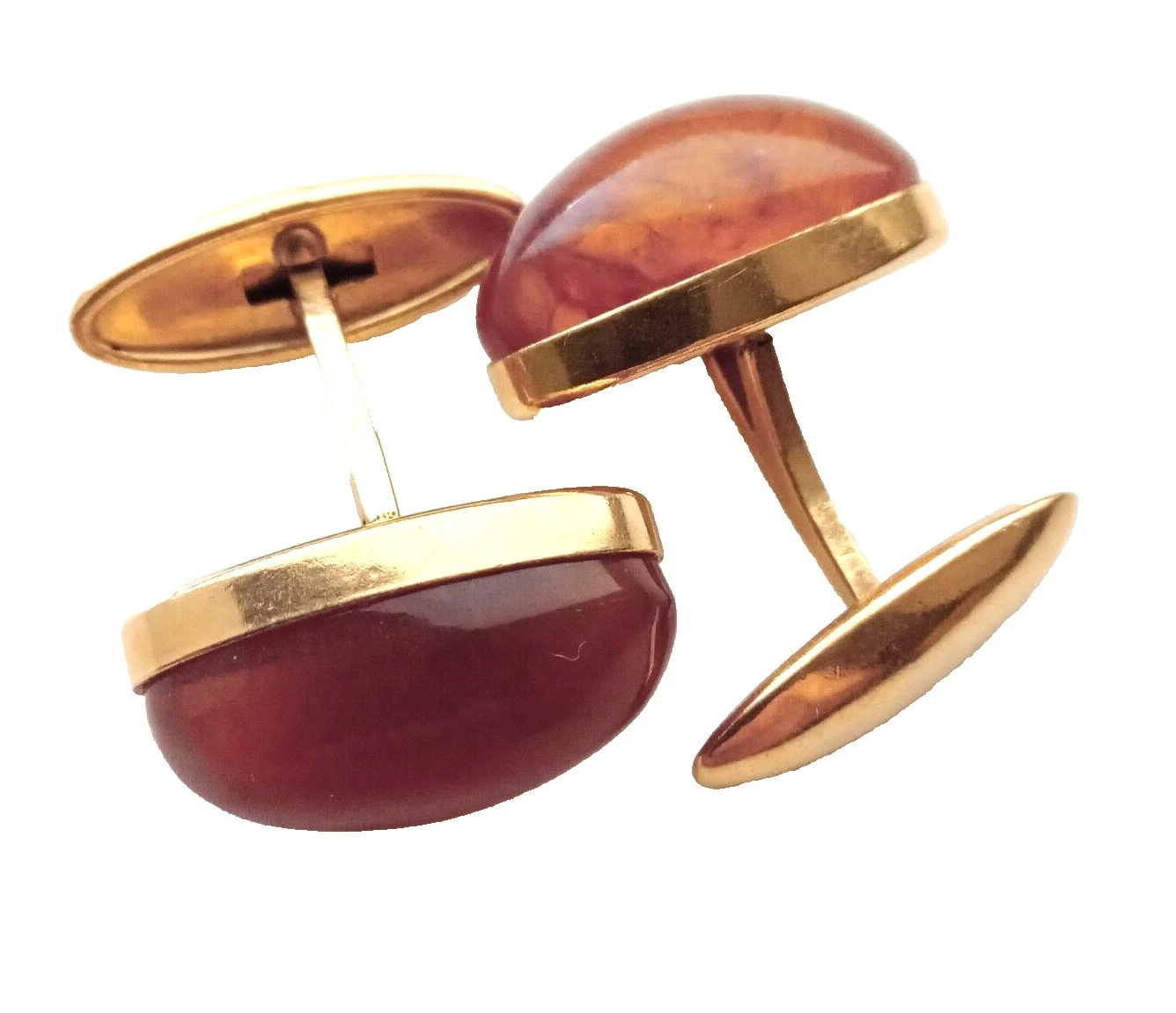 Swank Amber Abotoaduras para Homens