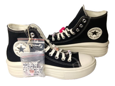 CONVERSE CTAS Move Hi Platform DIY Beads Women's 7.5 - A06097C