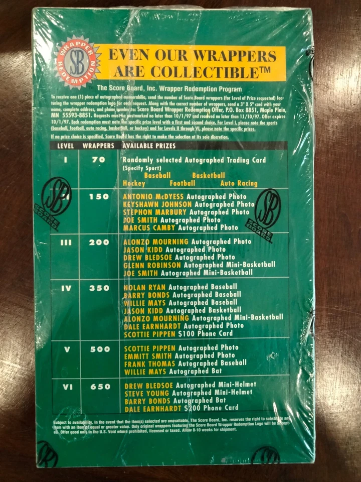 1997 Score Board NFL Experience box sealed - Image 2 of 4