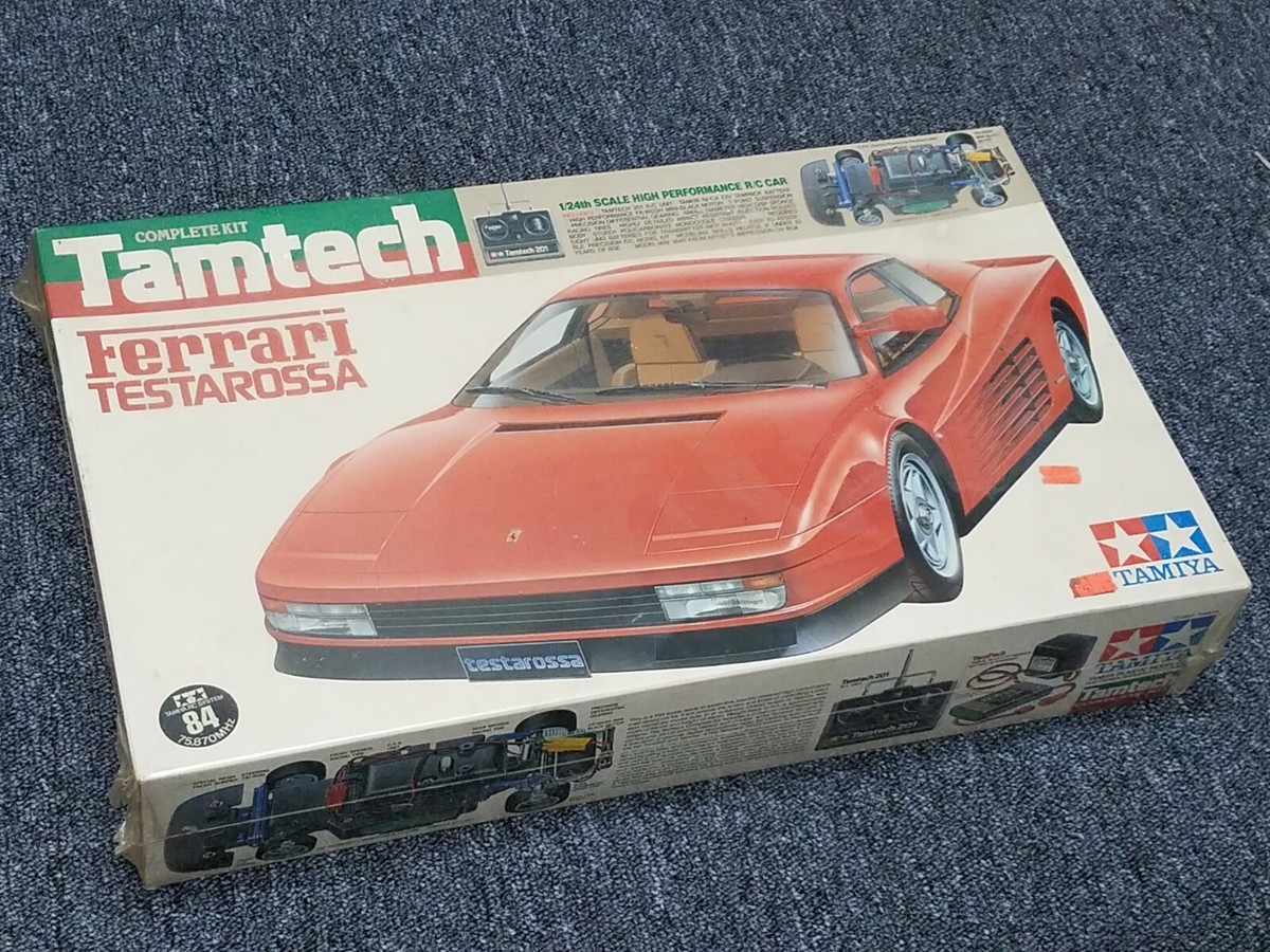 Rare New Sealed 1987 Original Tamiya 1/24 RC Tamtech FERRARI