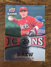2009 Upper Deck Icons Icons /999 Stephen Drew #IC-SD