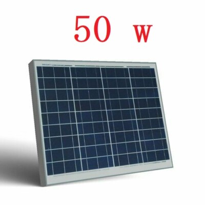 Pannello Solare Fotovoltaico 30W 12V Con Celle In Silicio, Cornice In Alluminio E Morsetti – Dimensioni 63x36x2 Cm, Peso 2,5 Kg