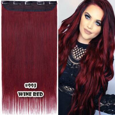 V-Shaped Piece 100% Human Hair Extensions Remy One Piece Invisible U-Part Weft