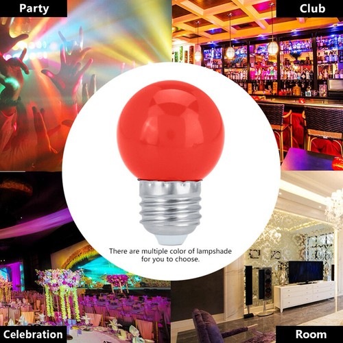 E27 3W LED Light Bulb Round Shaped Colorful Globe bubble ball Light Bulb 220v - Picture 8 of 21