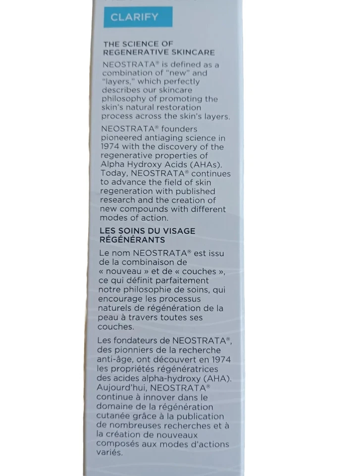 Neostrata Face Mask Clarify Blemish Prone Skin Exfoliating  Overnight Treatment  - Image 2 of 4