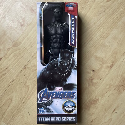 BLACK PANTHER T Challa Avengers Titan Hero Series 12'' Hasbro Action Figure New