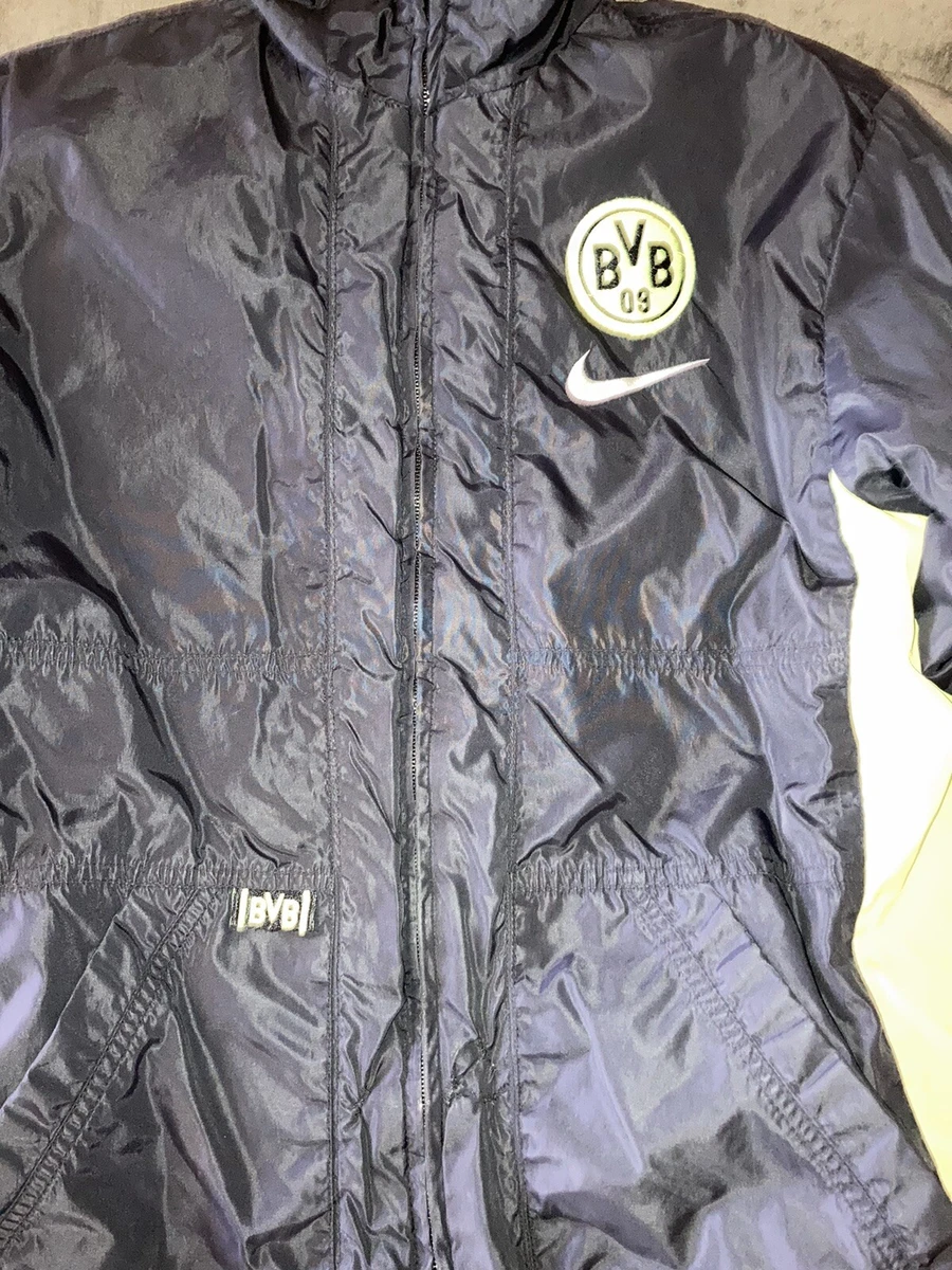 Nike Premier VTG Borussia Dortmund 95 96 Soccer Winter Jacket YM fits like XS