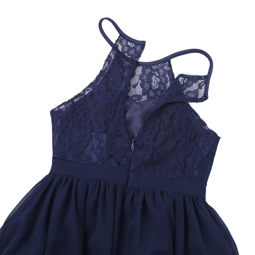 Flower Lace Girls Princess Dress Kids Party Wedding Pageant Formal Gown Dresses - Picture 38 of 69