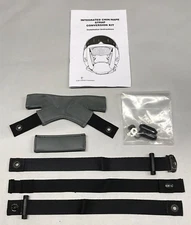 GENTEX HGU-55, -68, -85, -87 Integrated Chin/Nape Strap Conversion Kit Gray USGI
