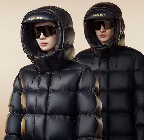 Piumino Uomo Donna Lungo Nuovo Inverno Alta Spalla Spessi Coppie Parka - Foto 9 di 13