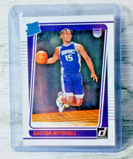 2021-22 Donruss Davion Mitchell RC Rated Rookie Sacramento Kings #205