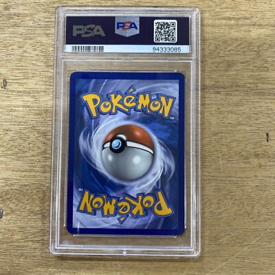 PSA 7 2019 P.M. SM Black Star Eevee-Holo Promo-U.B.SNGL.PK.BLST