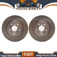 DFC 2 Rear Disc Brake Rotors For Jaguar XE RWD 2.0L 2018 2017