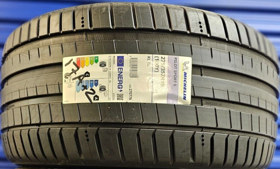 NEW MICHELIN PILOT SPORT 5 275/35 ZR19 XL 100Y 275 35 19 UHP TYRE