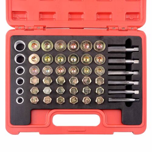 <!--F#f_0-->114pc Oil Pan Thread Repair Kit Sump Gearbox Drain Plug Tool Set M13 - M22<!--F/-->