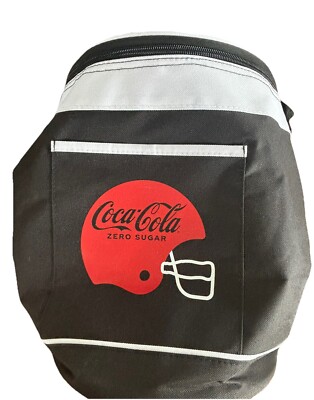 Coke Zero Sugar Football Helmet Soft Cooler Bag, 12'' Insulated Tailgate
