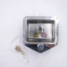 Phoenix USA ToBx Pt Stainless Steel T Handle Latch For ToolBox Door w/2 Keys