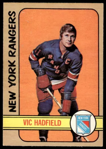 1972-73 O-Pee-Chee LOW End Vic Hadfield New York Rangers #31