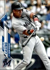 2020 Topps #29 Starlin Castro Miami Marlins Baseball Card