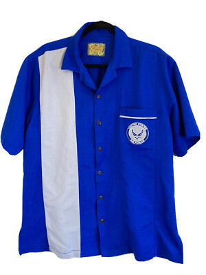 US Air Force Shirt Blue Button Up Short Sleeve Mens Size Large | eBay US Air Force Shirt Blue Button Up Short Sleeve Mens Size Large | eBay