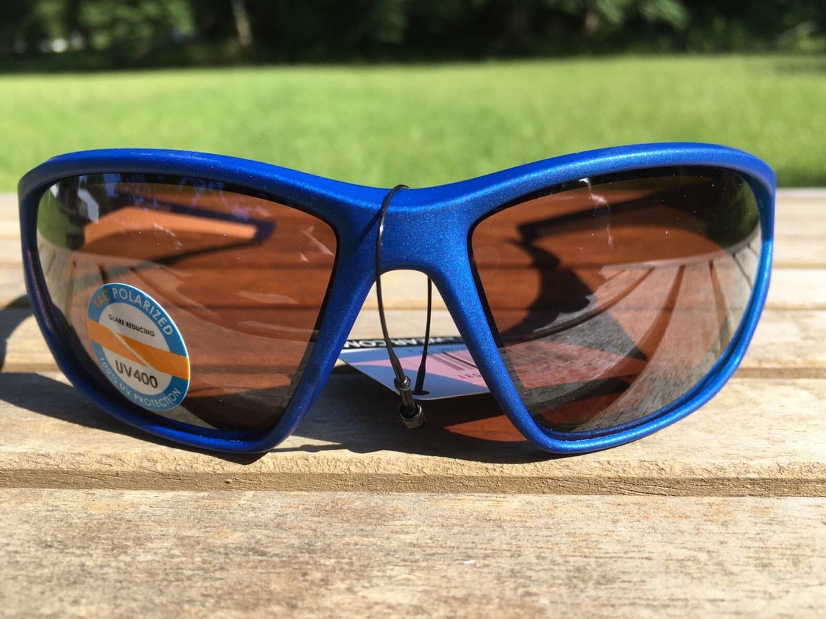 Occhiali Da Sole RAZE Tide Polarizzati Lenti Marroni Flottanti - Blu - Foto 3