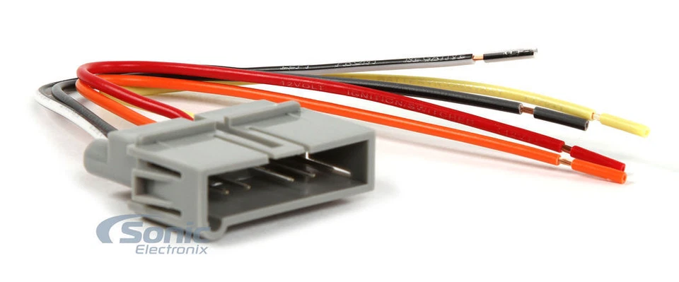 Arnés de cables estéreo de repuesto Scosche CR01B para Chrysler/Dodge/Jeep 1984-01 Foto 2 de 4