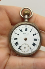 TISSOT GENEVE SILVER 0,800 POCKET WATCH OROLOGIO DA TASCA MONTRE A GOUSSET