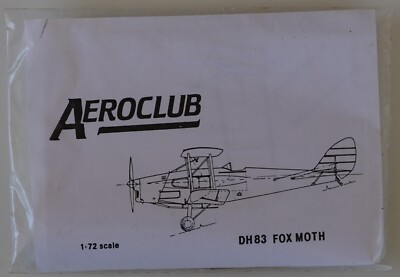 Aeroclub 1/72 de Havilland DH.83 Fox Moth