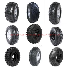 6/7/8'' Mini Bike Rim Wheel Tires Tyre Assembly for Go Kart Cart ATV Quad Taotao
